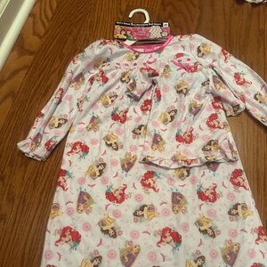 Disney process nightgown with matching doll dress